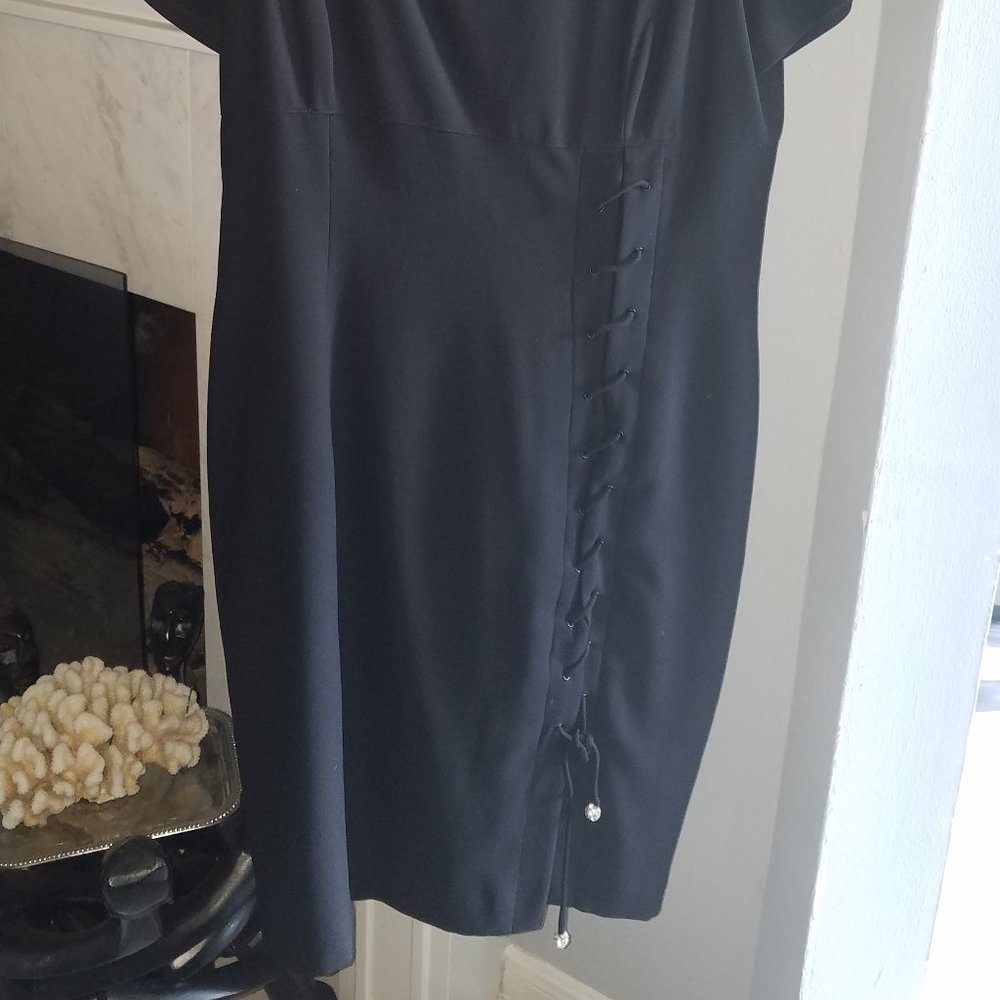 Classic Black Sheath Dress